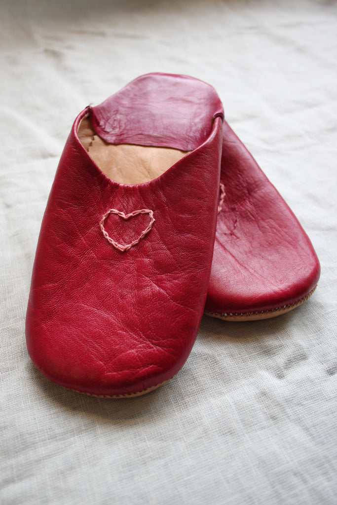 Moroccan Leather Slippers